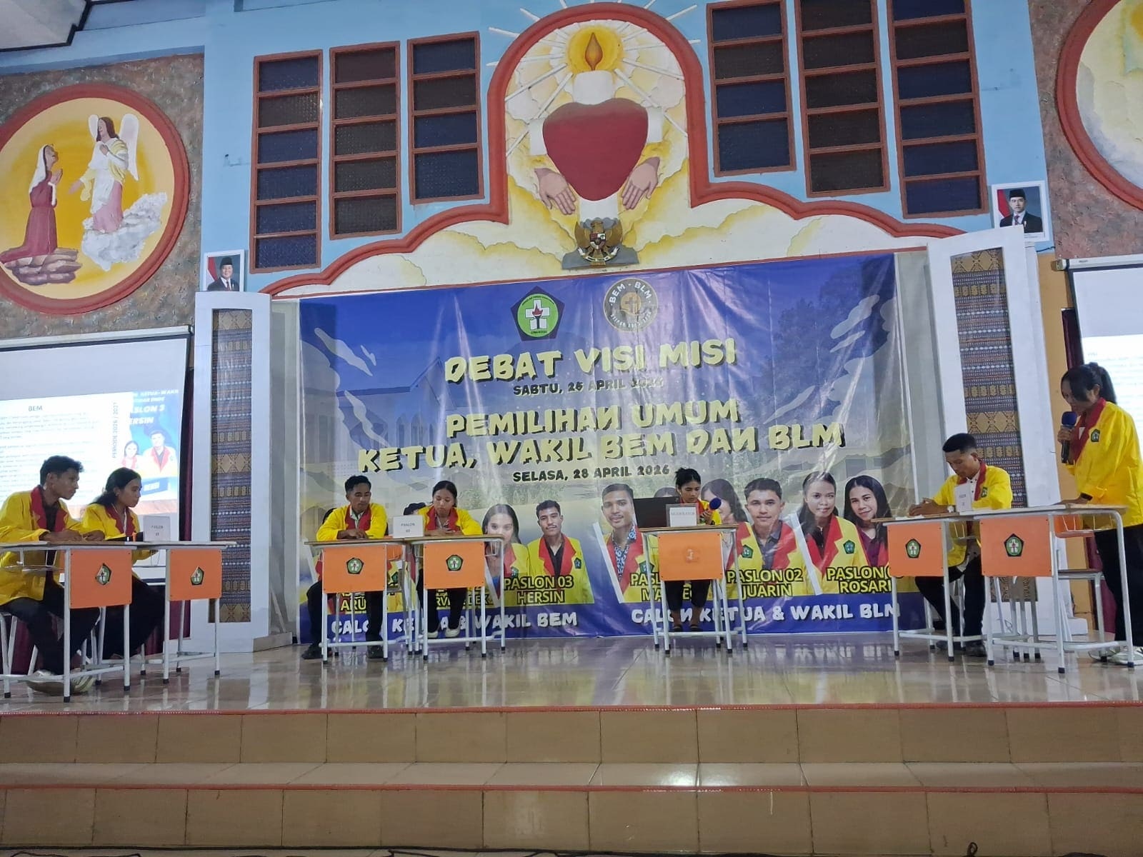 STIPAR Ende Gelar Debat Publik Calon Ketua dan Wakil BEM-BLM Periode 2026/2027 