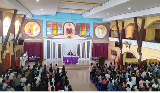 Stipar Ende Laksanakan Misa Rabu Abu: Tandai Awal Masa Prapaskah 2025